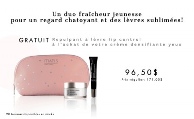 Duo fraîcheur jeunesse