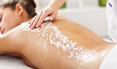 Exfoliation corporel chez Spa Jouvence