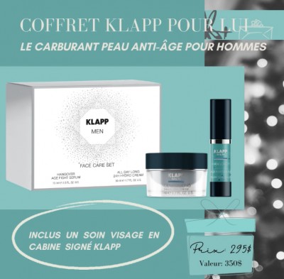 KLAPP COFFRET HOMME