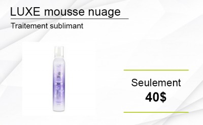 MOUSSE NUAGE TRAITANTE LUXE